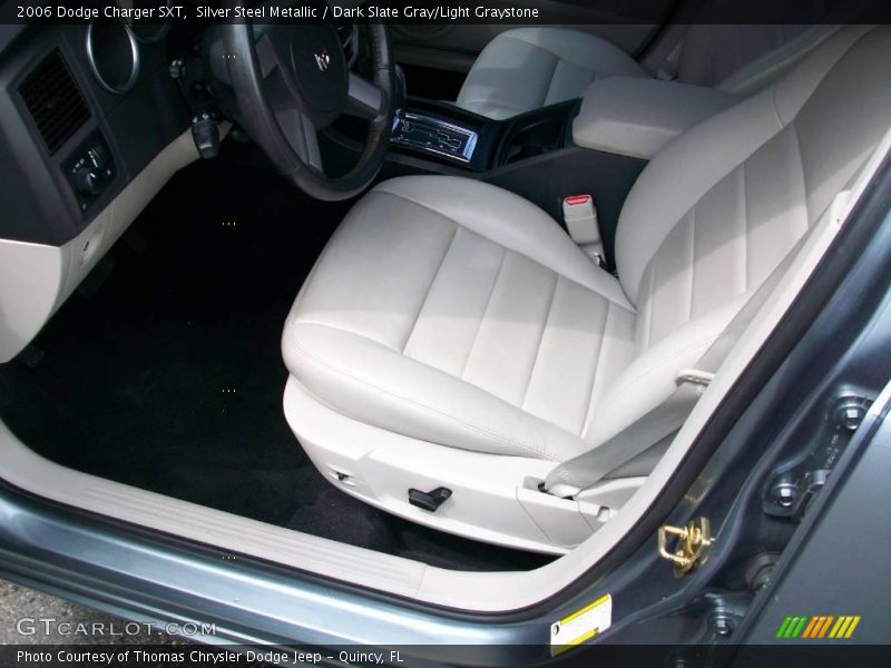 Silver Steel Metallic / Dark Slate Gray/Light Graystone 2006 Dodge Charger SXT