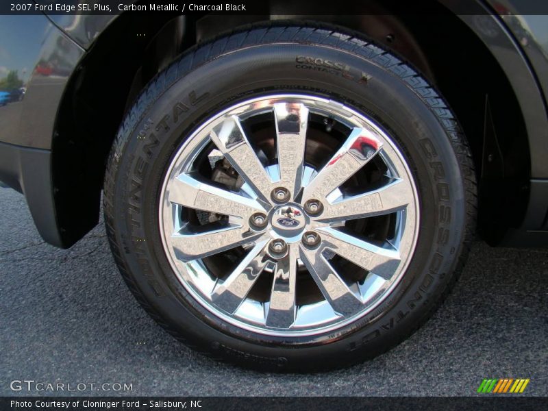 Carbon Metallic / Charcoal Black 2007 Ford Edge SEL Plus