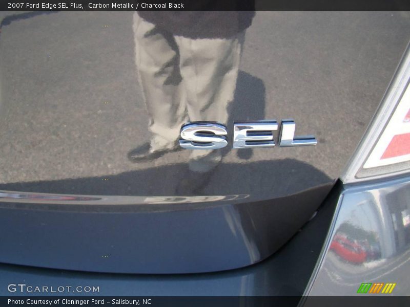 Carbon Metallic / Charcoal Black 2007 Ford Edge SEL Plus