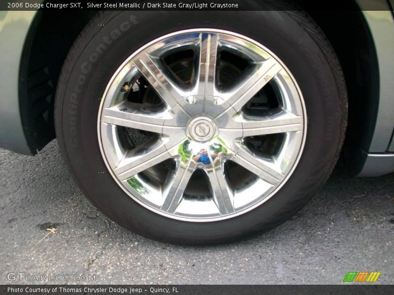 Silver Steel Metallic / Dark Slate Gray/Light Graystone 2006 Dodge Charger SXT