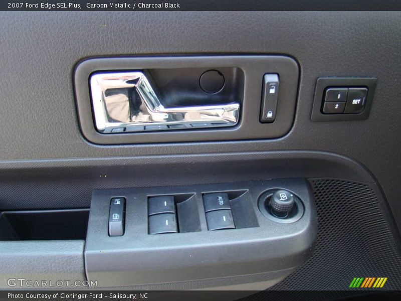 Carbon Metallic / Charcoal Black 2007 Ford Edge SEL Plus