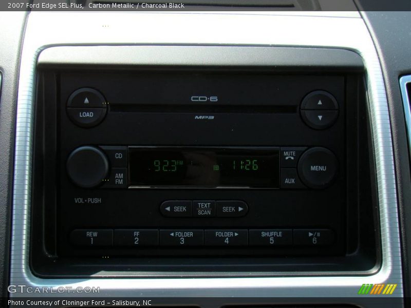 Carbon Metallic / Charcoal Black 2007 Ford Edge SEL Plus