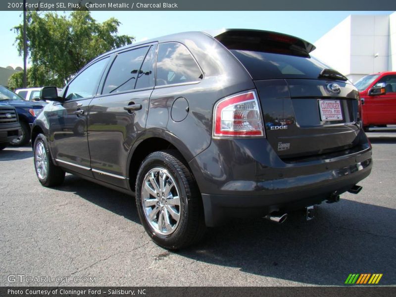 Carbon Metallic / Charcoal Black 2007 Ford Edge SEL Plus