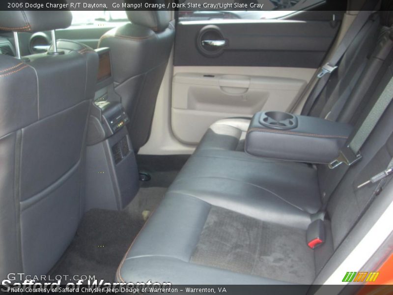 Go Mango! Orange / Dark Slate Gray/Light Slate Gray 2006 Dodge Charger R/T Daytona