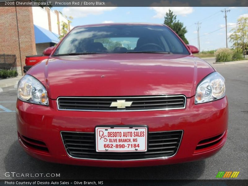 Precision Red / Ebony Black 2008 Chevrolet Impala LT