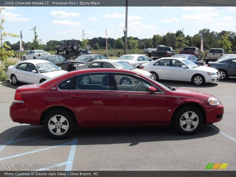 Precision Red / Ebony Black 2008 Chevrolet Impala LT