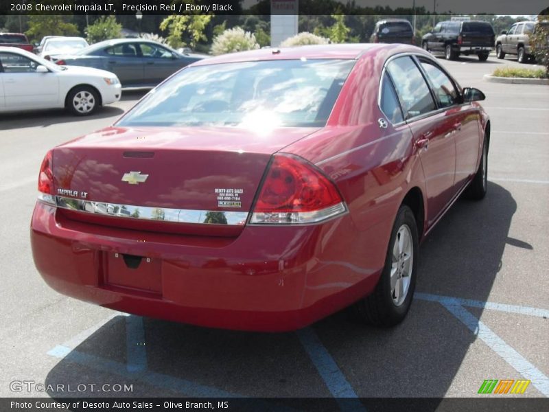 Precision Red / Ebony Black 2008 Chevrolet Impala LT
