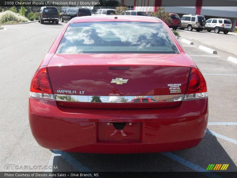 Precision Red / Ebony Black 2008 Chevrolet Impala LT