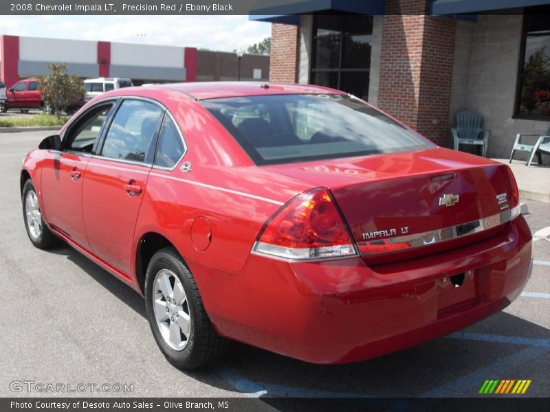Precision Red / Ebony Black 2008 Chevrolet Impala LT