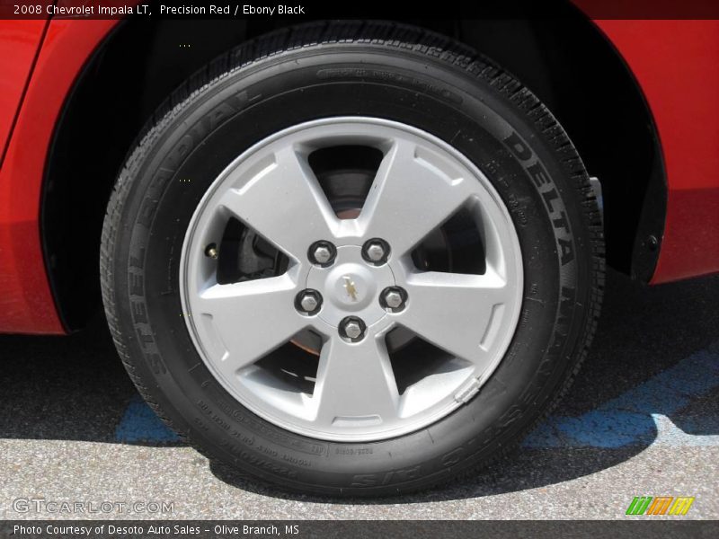 Precision Red / Ebony Black 2008 Chevrolet Impala LT