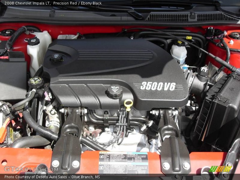 Precision Red / Ebony Black 2008 Chevrolet Impala LT