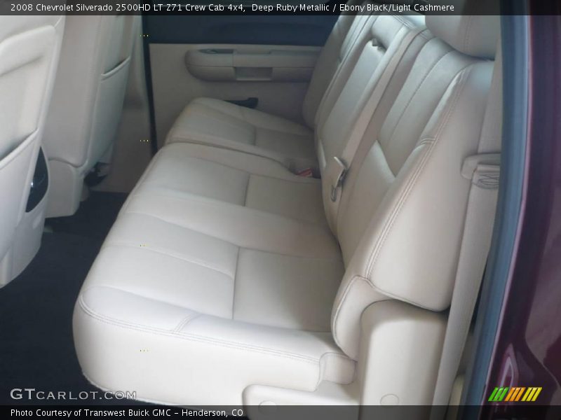 Deep Ruby Metallic / Ebony Black/Light Cashmere 2008 Chevrolet Silverado 2500HD LT Z71 Crew Cab 4x4