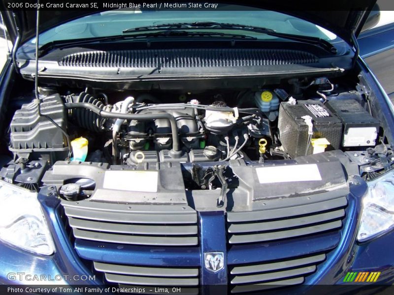 Midnight Blue Pearl / Medium Slate Gray 2006 Dodge Grand Caravan SE
