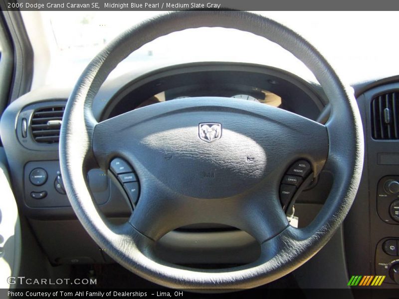 Midnight Blue Pearl / Medium Slate Gray 2006 Dodge Grand Caravan SE