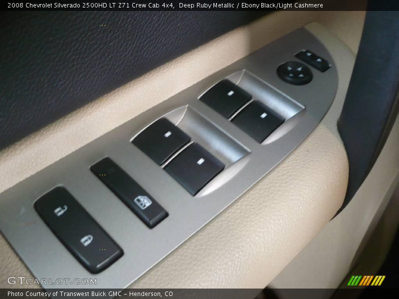 Deep Ruby Metallic / Ebony Black/Light Cashmere 2008 Chevrolet Silverado 2500HD LT Z71 Crew Cab 4x4