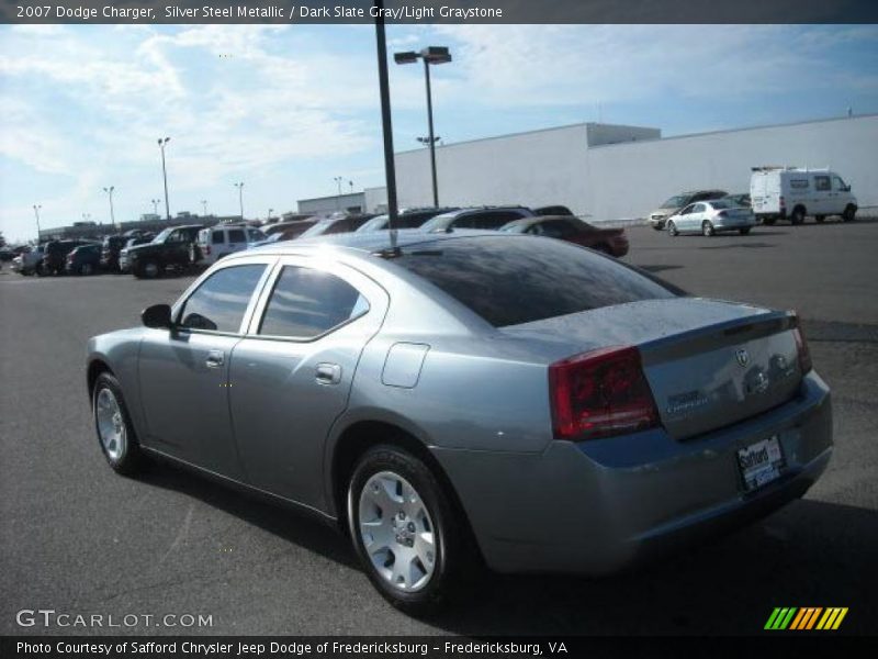Silver Steel Metallic / Dark Slate Gray/Light Graystone 2007 Dodge Charger