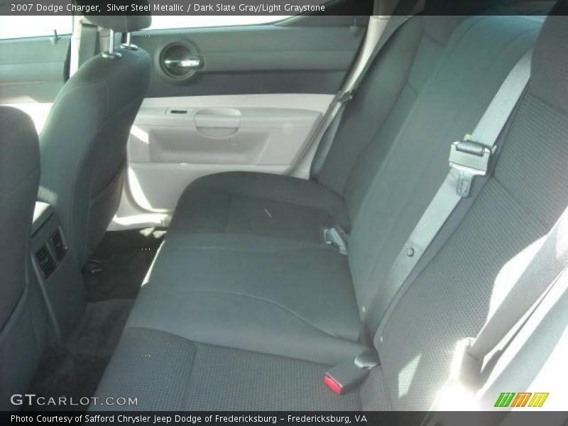 Silver Steel Metallic / Dark Slate Gray/Light Graystone 2007 Dodge Charger