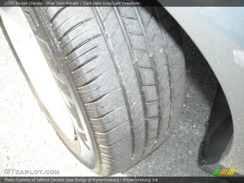 Silver Steel Metallic / Dark Slate Gray/Light Graystone 2007 Dodge Charger