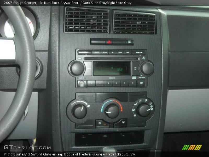 Brilliant Black Crystal Pearl / Dark Slate Gray/Light Slate Gray 2007 Dodge Charger