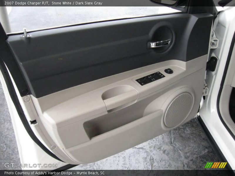 Stone White / Dark Slate Gray 2007 Dodge Charger R/T