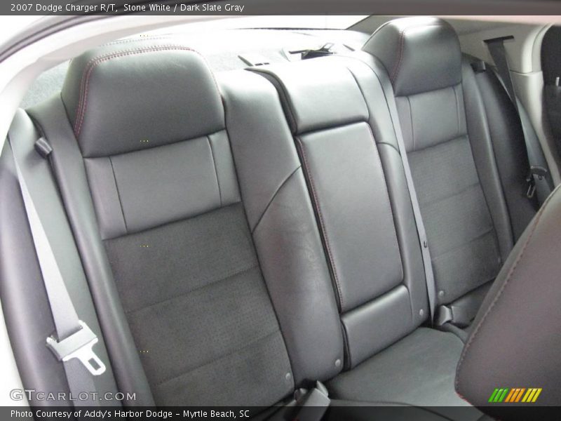 Stone White / Dark Slate Gray 2007 Dodge Charger R/T