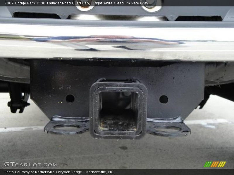Bright White / Medium Slate Gray 2007 Dodge Ram 1500 Thunder Road Quad Cab