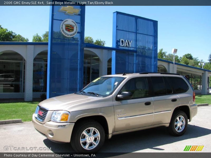 Sand Beige Metallic / Light Tan/Ebony Black 2006 GMC Envoy SLE 4x4