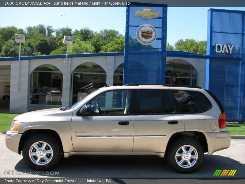Sand Beige Metallic / Light Tan/Ebony Black 2006 GMC Envoy SLE 4x4
