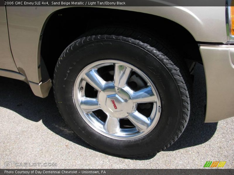 Sand Beige Metallic / Light Tan/Ebony Black 2006 GMC Envoy SLE 4x4