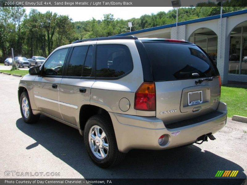 Sand Beige Metallic / Light Tan/Ebony Black 2006 GMC Envoy SLE 4x4