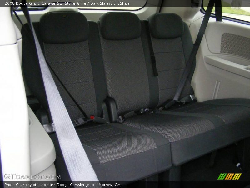 Stone White / Dark Slate/Light Shale 2008 Dodge Grand Caravan SE
