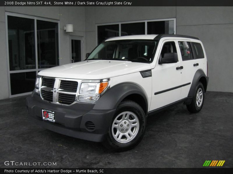 Stone White / Dark Slate Gray/Light Slate Gray 2008 Dodge Nitro SXT 4x4