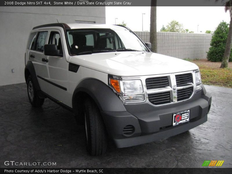 Stone White / Dark Slate Gray/Light Slate Gray 2008 Dodge Nitro SXT 4x4