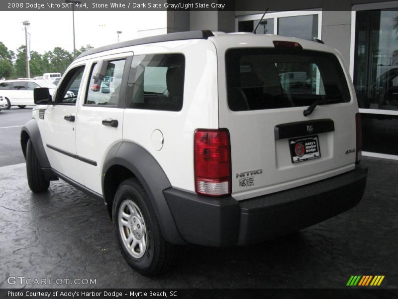 Stone White / Dark Slate Gray/Light Slate Gray 2008 Dodge Nitro SXT 4x4