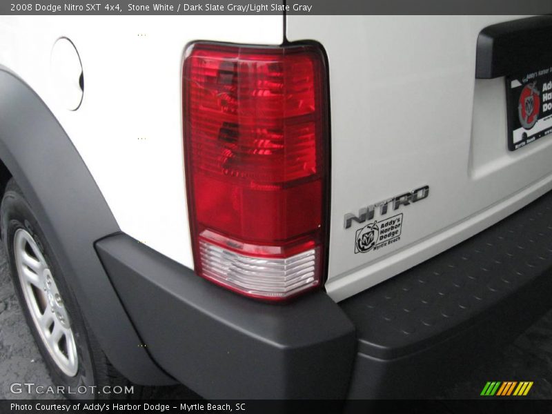 Stone White / Dark Slate Gray/Light Slate Gray 2008 Dodge Nitro SXT 4x4