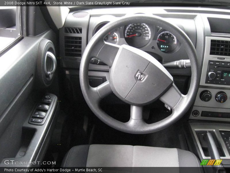 Stone White / Dark Slate Gray/Light Slate Gray 2008 Dodge Nitro SXT 4x4
