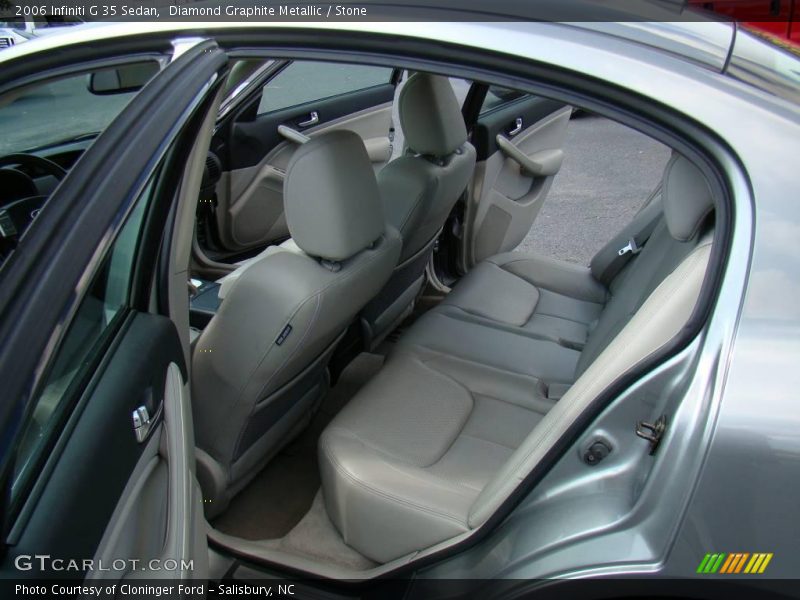 Diamond Graphite Metallic / Stone 2006 Infiniti G 35 Sedan