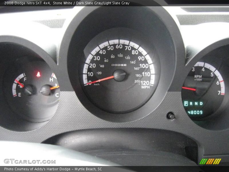 Stone White / Dark Slate Gray/Light Slate Gray 2008 Dodge Nitro SXT 4x4