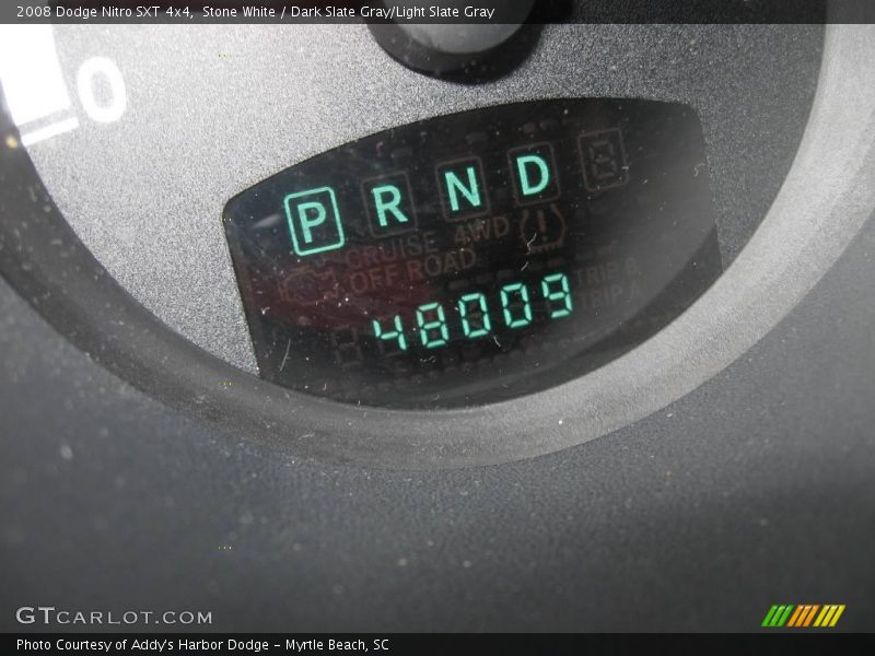 Stone White / Dark Slate Gray/Light Slate Gray 2008 Dodge Nitro SXT 4x4