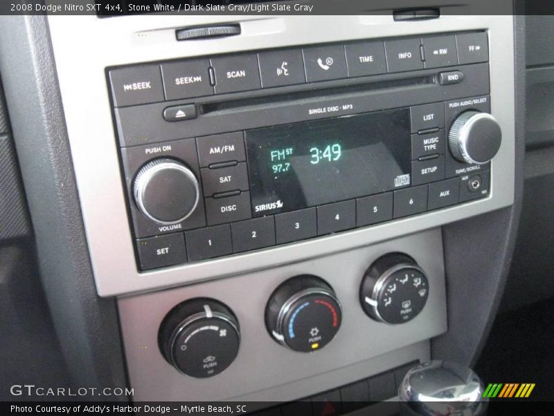 Stone White / Dark Slate Gray/Light Slate Gray 2008 Dodge Nitro SXT 4x4