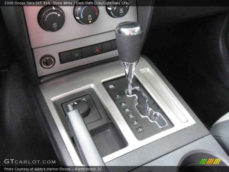 Stone White / Dark Slate Gray/Light Slate Gray 2008 Dodge Nitro SXT 4x4