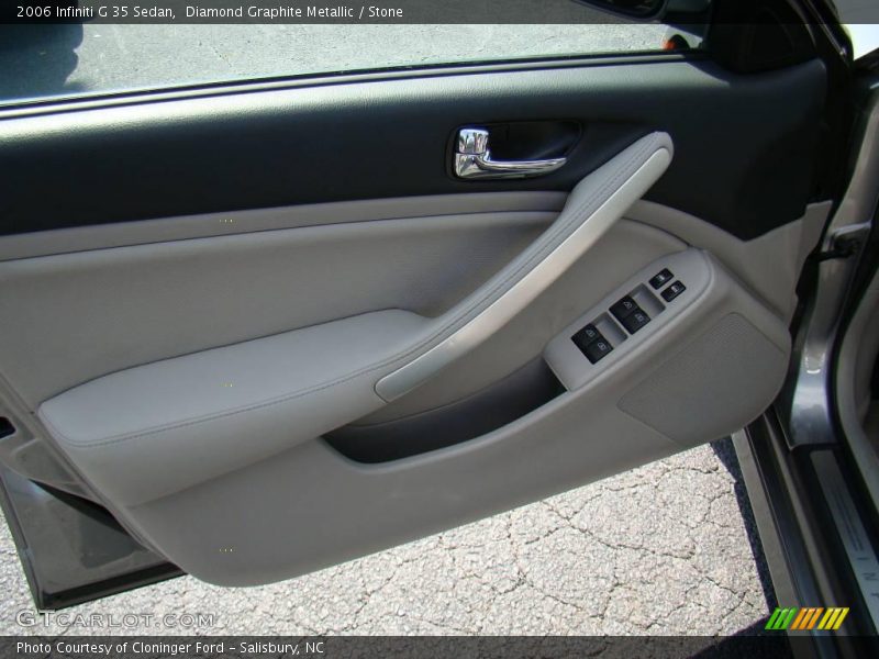 Diamond Graphite Metallic / Stone 2006 Infiniti G 35 Sedan