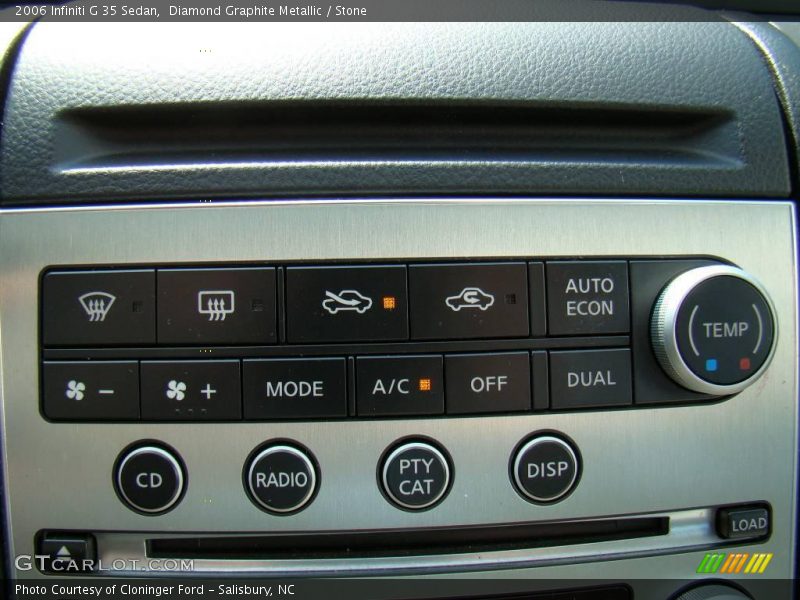 Diamond Graphite Metallic / Stone 2006 Infiniti G 35 Sedan