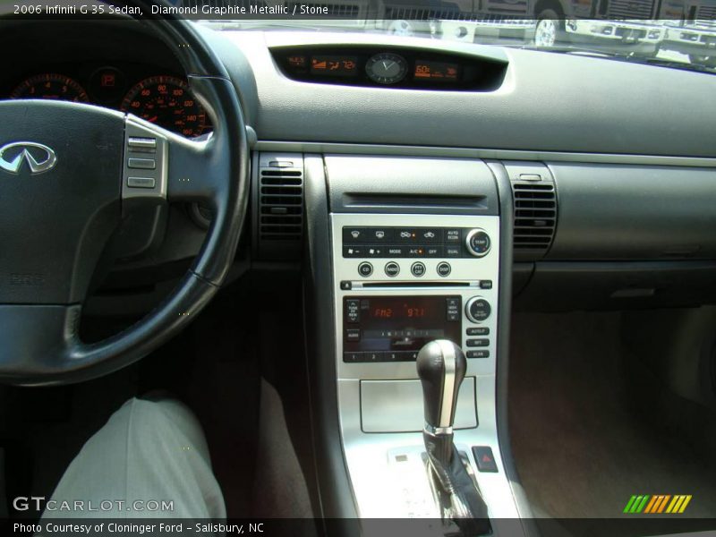 Diamond Graphite Metallic / Stone 2006 Infiniti G 35 Sedan