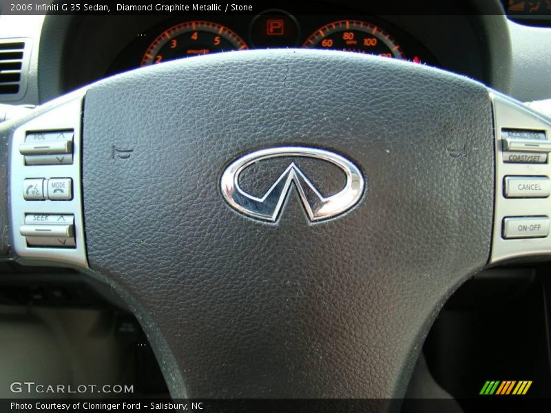Diamond Graphite Metallic / Stone 2006 Infiniti G 35 Sedan
