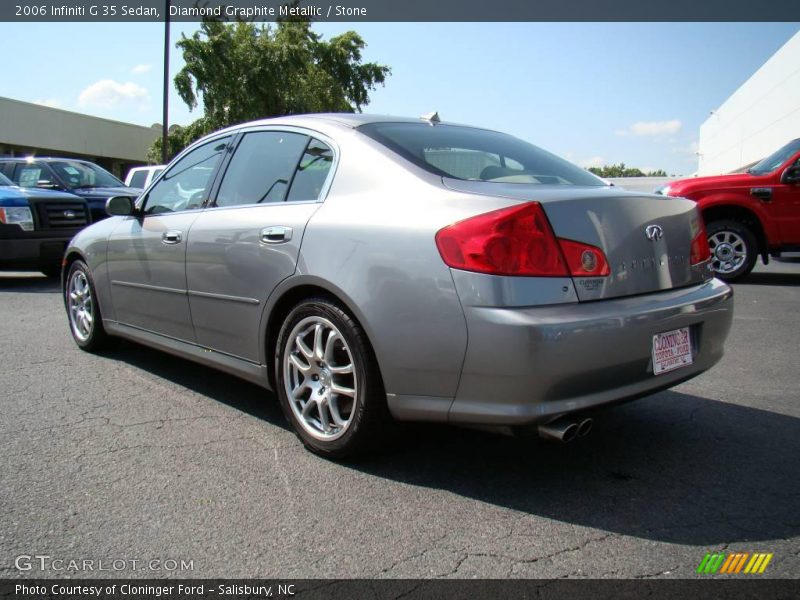 Diamond Graphite Metallic / Stone 2006 Infiniti G 35 Sedan