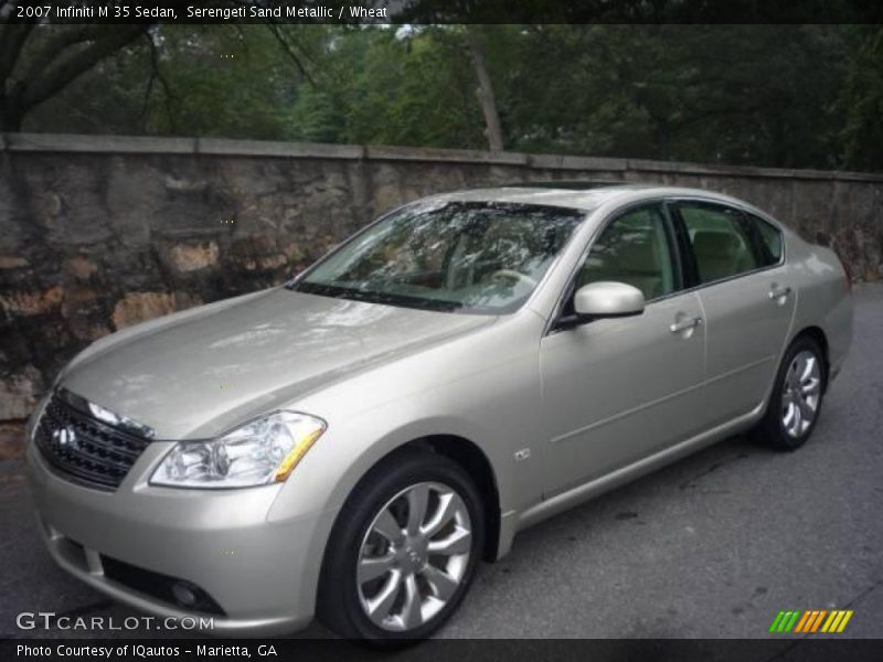 Serengeti Sand Metallic / Wheat 2007 Infiniti M 35 Sedan