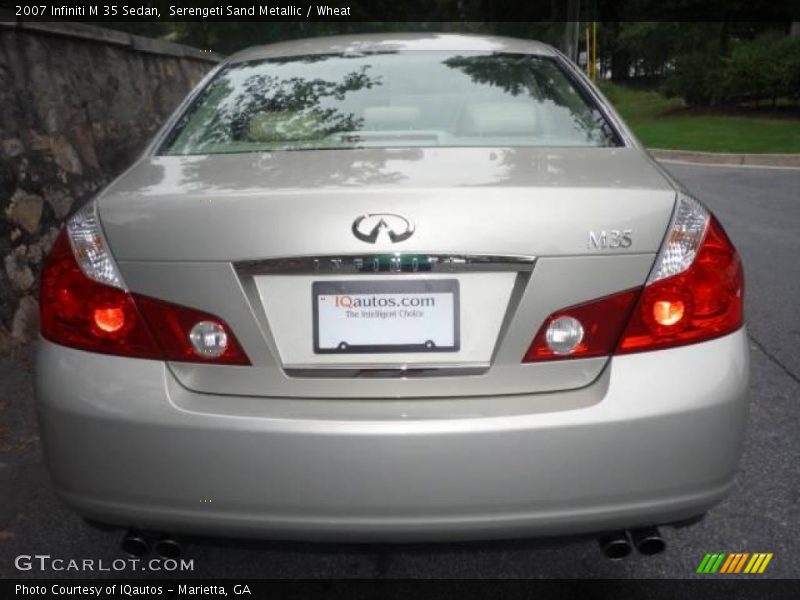 Serengeti Sand Metallic / Wheat 2007 Infiniti M 35 Sedan