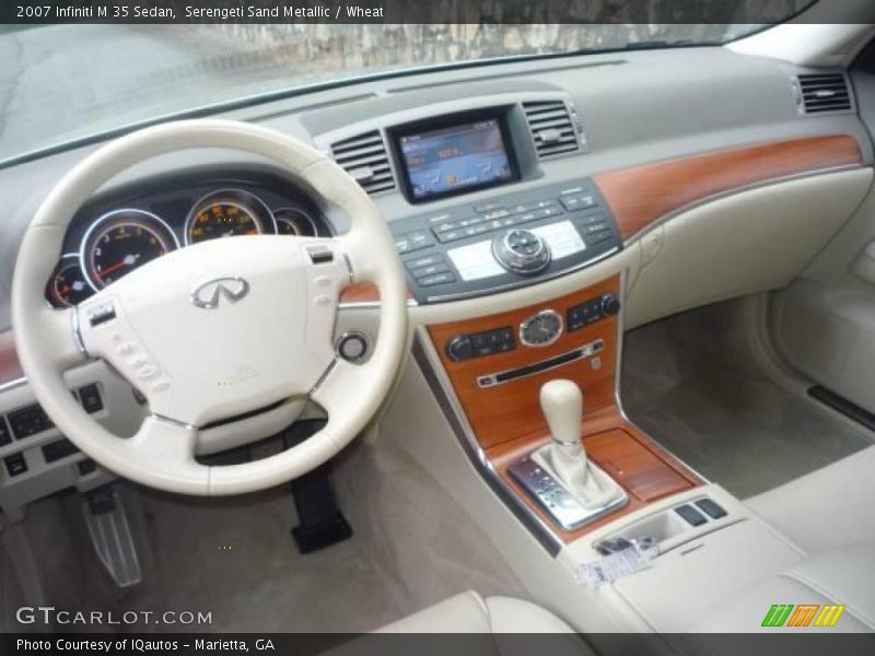 Serengeti Sand Metallic / Wheat 2007 Infiniti M 35 Sedan