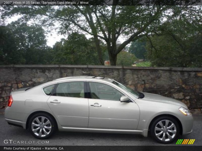 Serengeti Sand Metallic / Wheat 2007 Infiniti M 35 Sedan